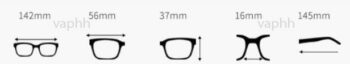 Eyeglasses Size